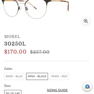 Black and Gold Browline Glasses